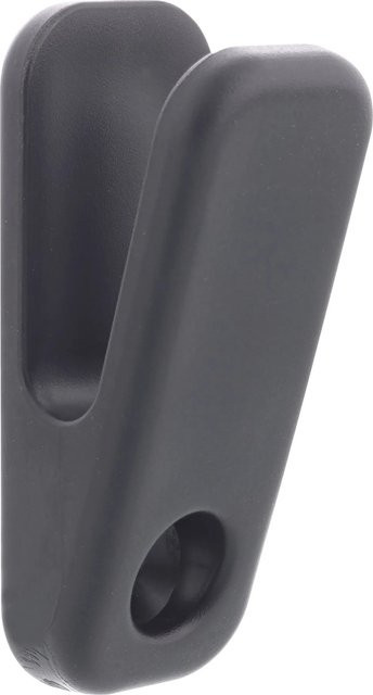 Wagner Wandhaken aus Kunststoff in Schwarz B/T/H: 8,5 x 4,0 x 3,5 cm - Bild 1