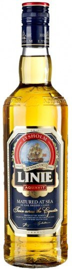 Linie Aquavit, Sherryfass, Obst- & Kräuterbrand, 0,7 l - Bild 1