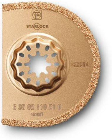Fein Hartmetall Segmentsägeblatt StarLock für Stein, Durchmesser: 75 mm, Schnittbreite: 2,2 mm - Bild 1