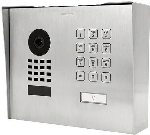 DoorBird D1101KH IP-Video-Türsprechanlage LAN Außeneinheit aus Edelstahl V2A in Silber (gebürstet) - Bild 1