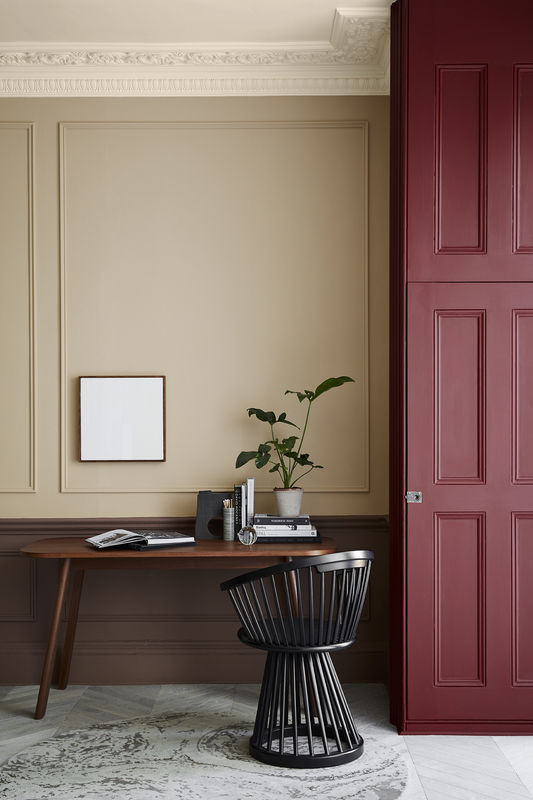 Little Greene Absolute Matt Emulsion Wandfarbe Castell Pink 314 in Pink/Beige, 2,5 l - Bild 2