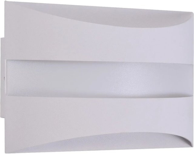 NETTLIFE LED-Wandleuchte Modern Weiß mit Up-and-Down-Beleuchtung, 5 W, 3000 K Warmweiß - Bild 1
