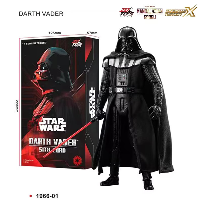 Zd Toys Star Wars Darth Vader Stormtrooper Luke Skywalker Grogu Der Mandalorianer, Actionfigur, Modellfigur, Einzelfigur - Bild 3