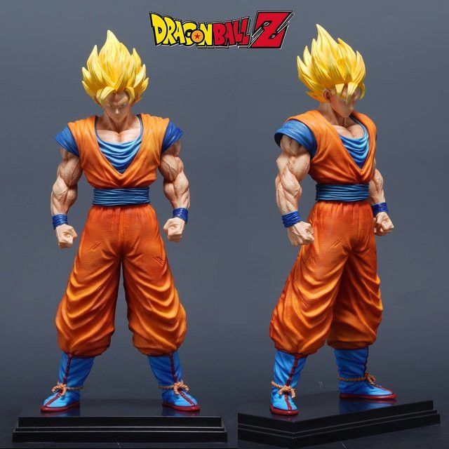 Bandai Dragon Ball Anime Figur Super Saiyajin 2 Goku aus PVC, Höhe: 31 cm - Bild 1
