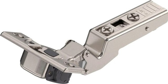 Blum Clip Top Winkelscharnier -45 Grad mit Feder, vernickelt, Silber - Bild 1