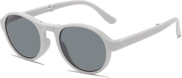 NAPAGE Lesebrille, oval, Unisex, Kunststoff, grau - Bild 1