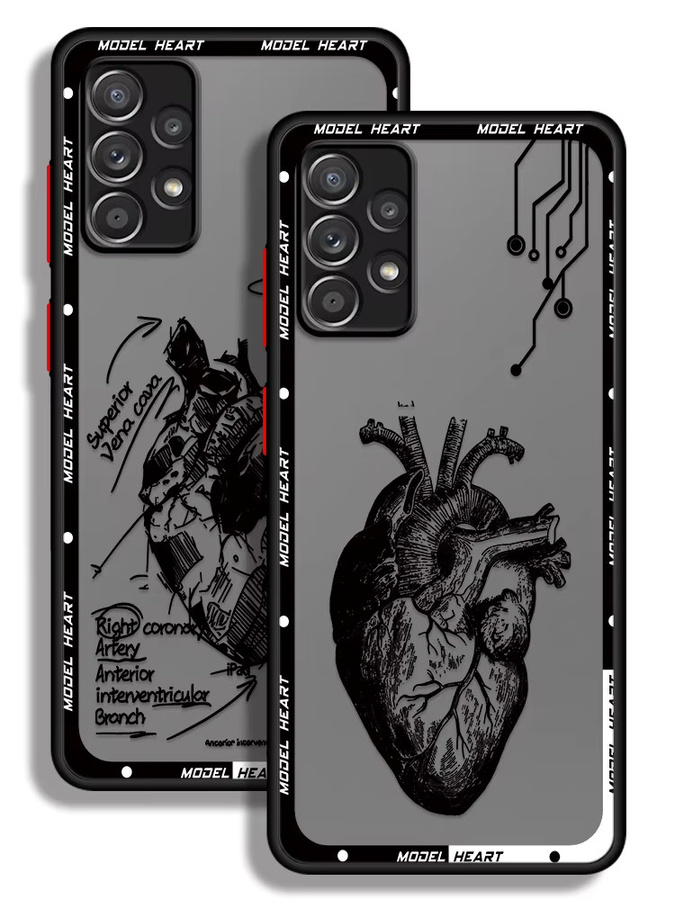 Kreative Handyhülle mit Herz-Design für Samsung Galaxy A-Serie (A14, A15, A16, A17, A23, A33, A34, A35, A36, A52, A52s, A53, A54, A55, A56, A72, A73) - Bild 4