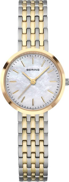 Bering Damenuhr, Quarz, Edelstahl, Silber, 26 mm, 5 ATM - Bild 1