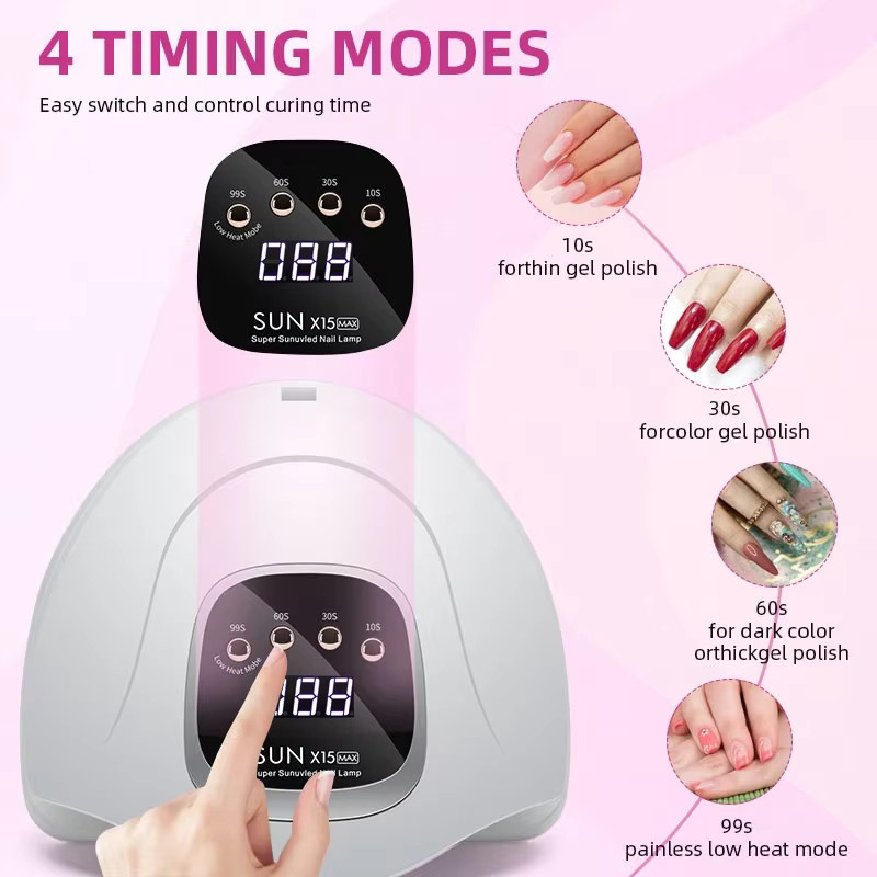DianaBeauty UV LED Nagellampe, 66 LEDs, mit Timer und Auto Sensor - Bild 2