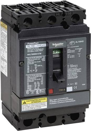 Schneider Electric NHLF36000S15TW Leistungsschalter Schwarz B/T/H: 10,4 x 8,6 x 16,3 cm - Bild 1