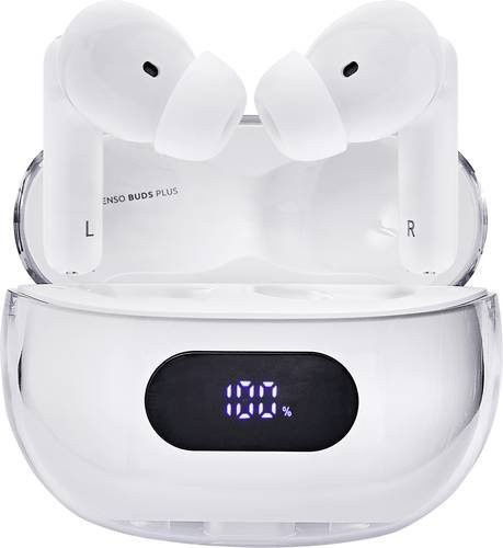 Intenso Buds Plus T312AE In-Ear Bluetooth Stereo Headset mit Noise Cancelling in Weiß - Bild 1