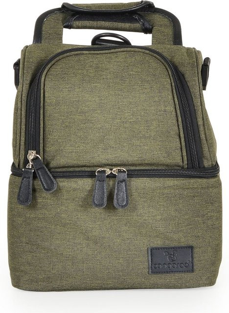 Cangaroo Aurora Thermobox Lunchbox mit 2 isolierten Fächern in Grün - Bild 1
