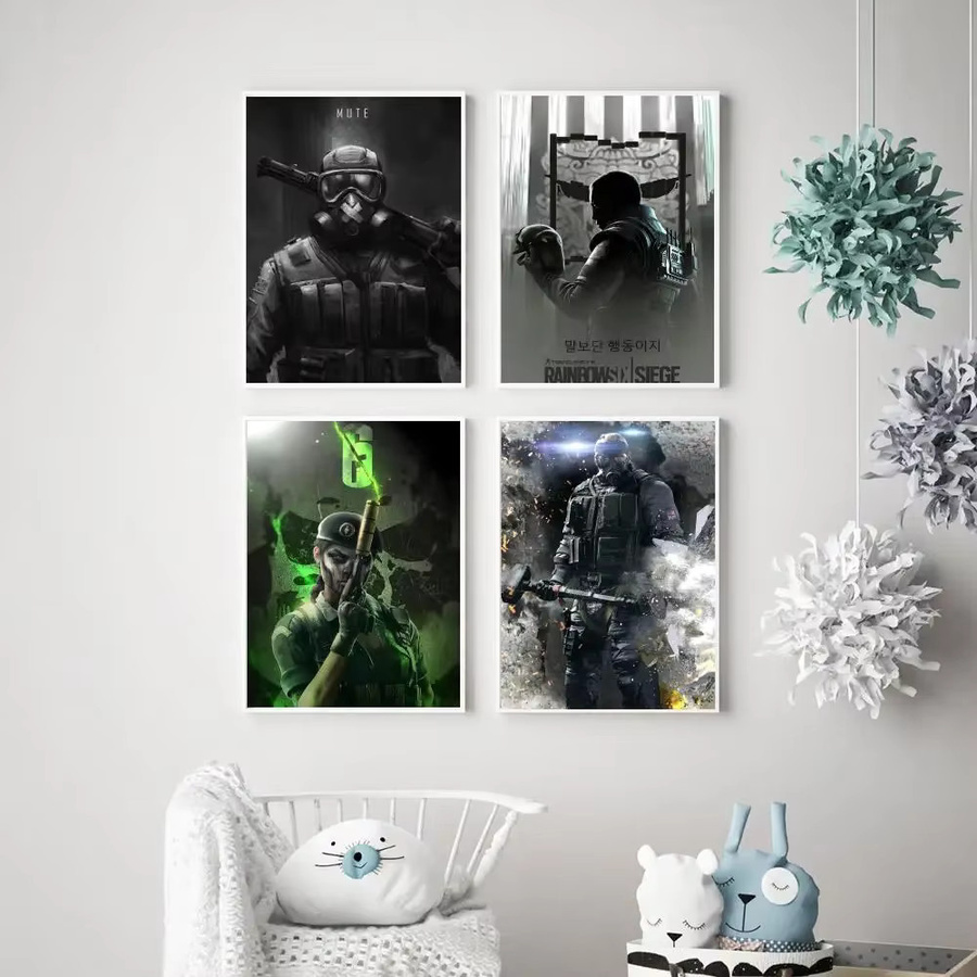 Tom Clancy's Rainbow Six Siege Wandkunst Poster wasserfest und selbstklebend - Bild 5