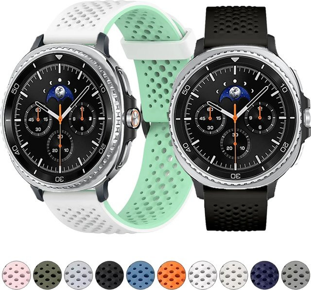 Samsung Uhrenarmband Silikon, Multicolor, Unisex - Bild 1