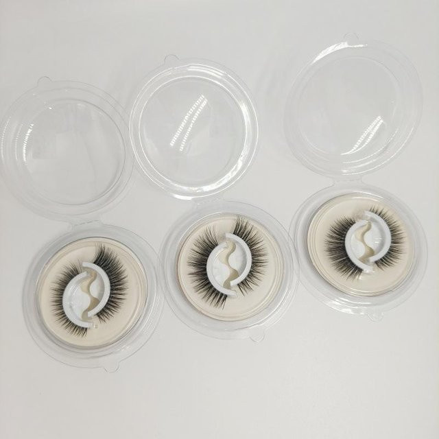 OTRESS Faux Mink Lashes, 3 Paar, Natural, Unisex - Bild 1