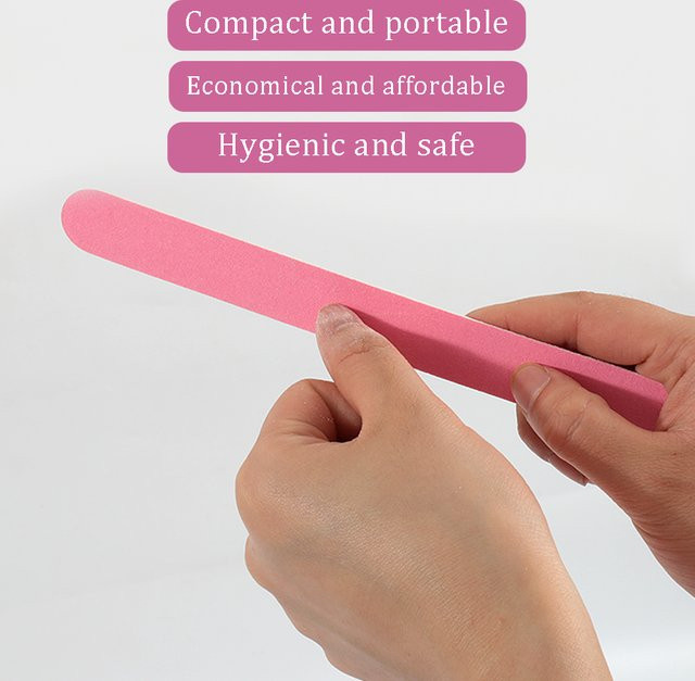 klimonla Nagelfeilen-Set, doppelseitig, Unisex - Bild 1