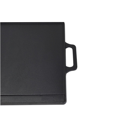 Mr. GARDENER Grill-Wendeplatte aus Gusseisen in Schwarz, Breite: 46 cm - Bild 3