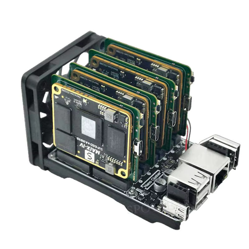 Sipeed NanoCluster Mini Nano Cluster Board Mini-Datenzentrum für Raspberry Pi CM4 CM5 - Bild 3