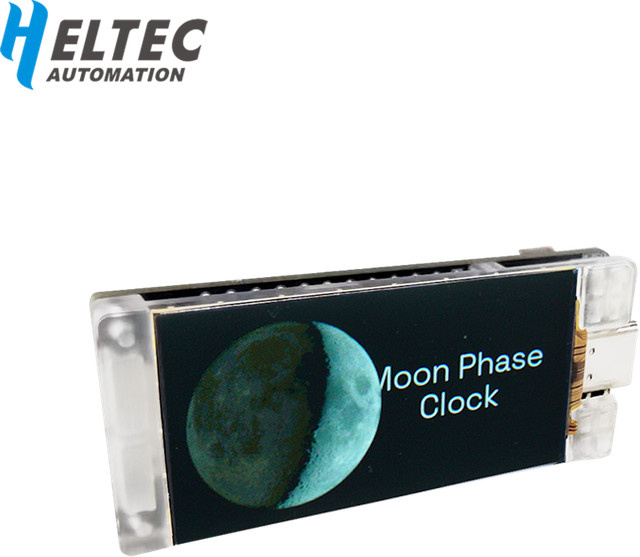 Heltec Meshtastic ESP32-S3R8 Entwicklungsboard mit 1,9 Zoll TFT LCD Display, Wi-Fi, Bluetooth und SX1262 LoRa Modul in Schwarz - Bild 1