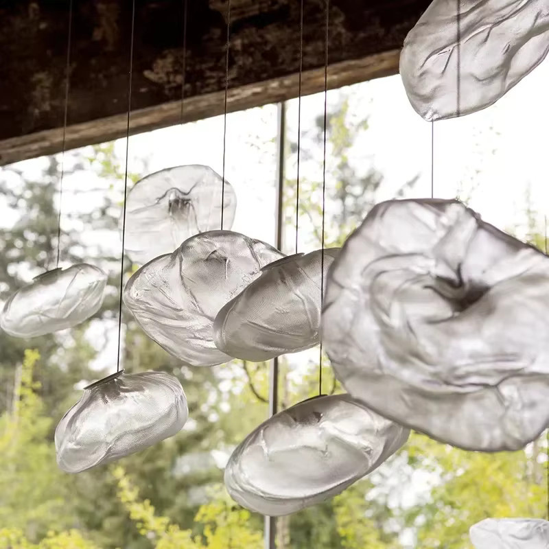 ABCZ Pendelleuchte Wolke in Rauchgrau Modernes Design für Wohnzimmer und Küche - Bild 5