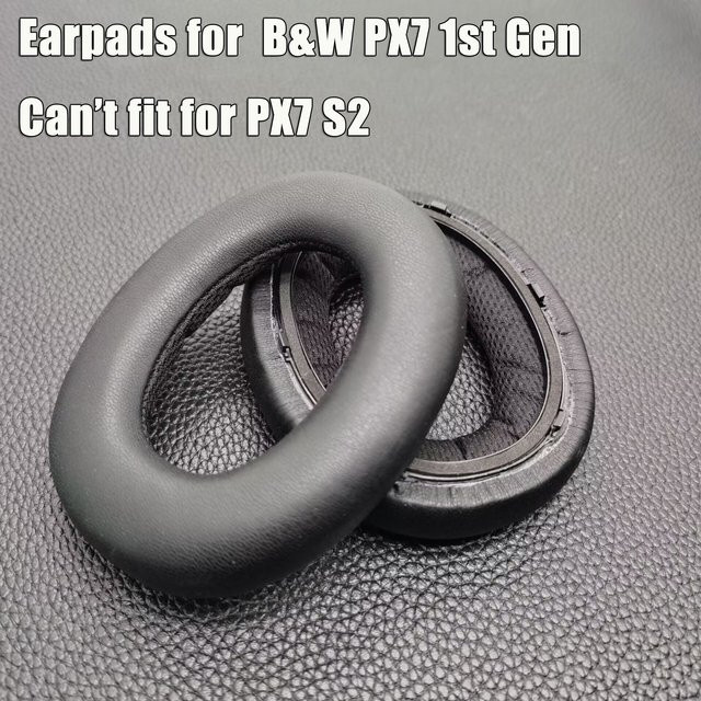 Bowers & Wilkins PX7 Kopfhörer-Ohrpolster Ersatzkissen in Schwarz für die 1. Generation - Bild 1