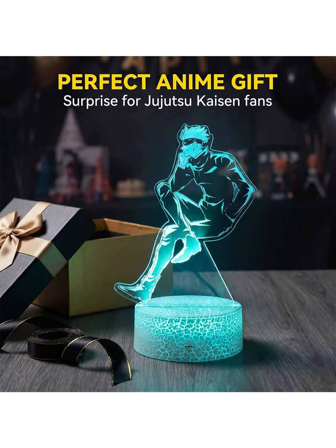 Bandai Jujutsu Kaisen Anime-Figur 3D-Nachtlicht, Dekorative Lampe - Bild 6
