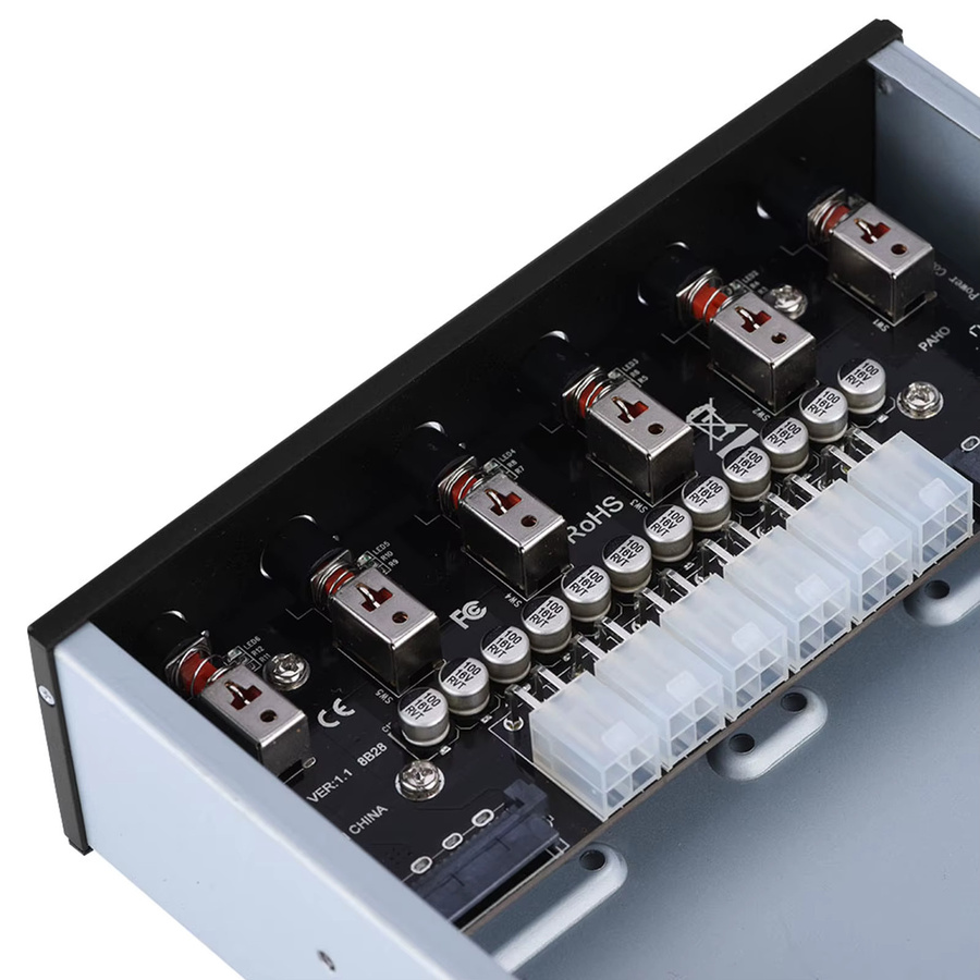 Arealer HDD Power Controller SATA Drive Switcher für Desktop PC in Schwarz - Bild 3