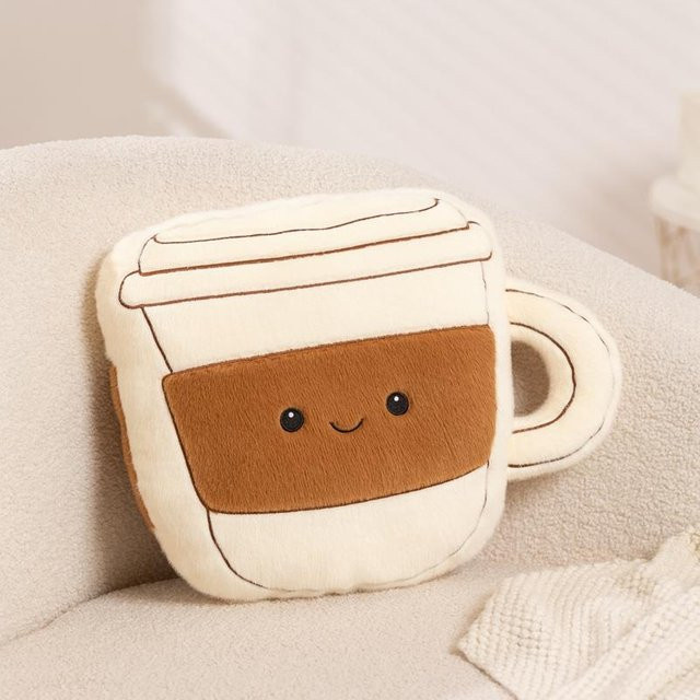 Yiran toy Kaffee Plüschtiere, Kaffeetassen Kissen, 50cm - Bild 1