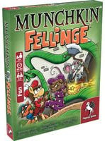 Munchkin Fellinge Kartenspiel Pegasus Fantasy mit anthropomorphen Tieren auf Deutsch - Bild 1