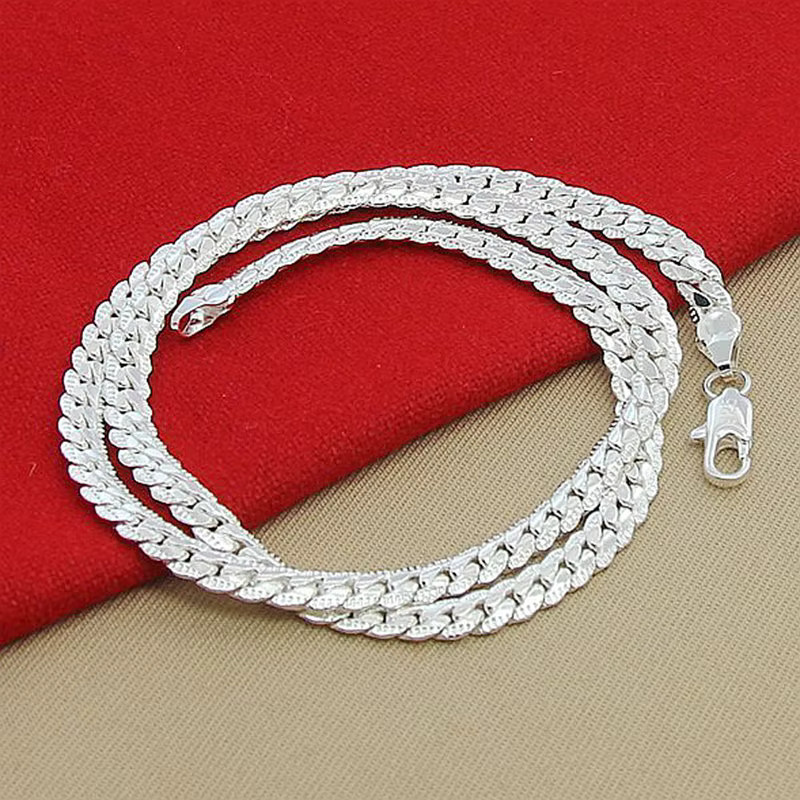 Andara Halskette, 925 Silber, 5 mm, Unisex - Bild 3