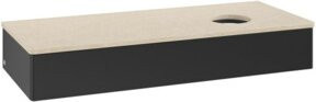 V&B Waschtischunterschrank Antao mit Beleuchtung, Blau lackiert, B/T/H: 120 x 50 x 19 cm - Bild 1