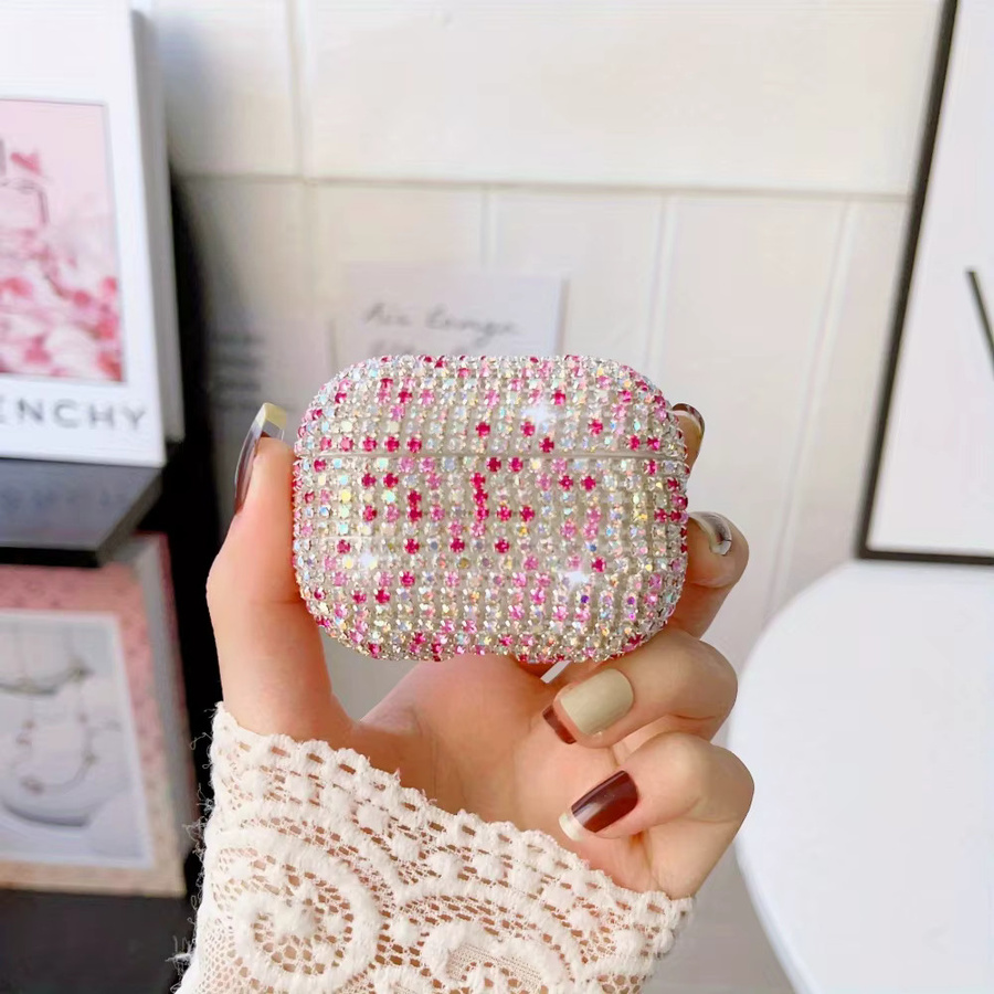 Luxuriöse Premium Flash Diamant Schutzhülle für Apple AirPods 4 Generation in Multicolour - Bild 2