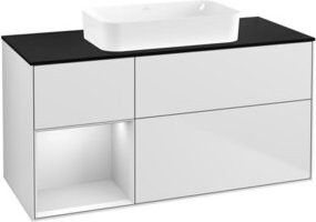 V&B Waschtischunterschrank Finion in Weiß lackiert, B/T/H: 120 x 60 cm - Bild 1