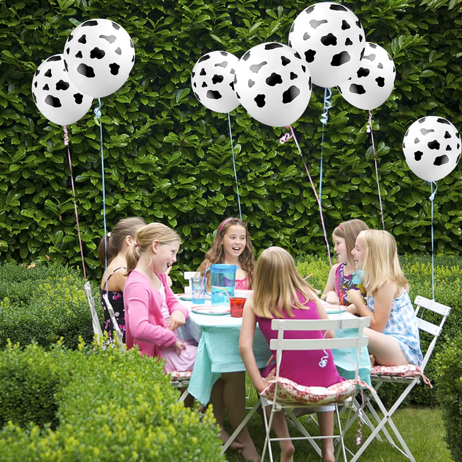 MicroPlush Kuh-Latex-Luftballons, Luftballons mit Kuhmuster - Bild 2