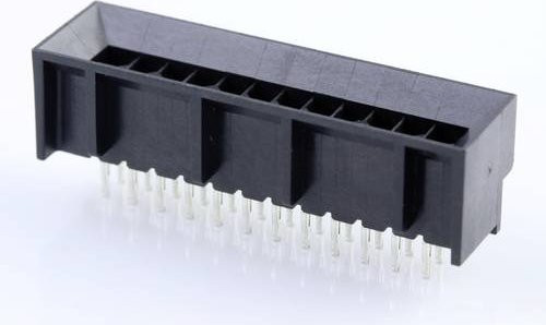 Molex Einbau-Stiftleiste Standard 24-polig Schwarz - Bild 1