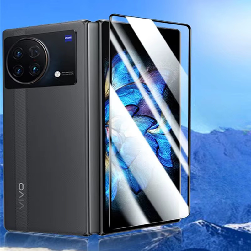 ACCKYJM 3D Displayschutzfolie aus gehärtetem Glas für vivo x fold 3 pro, transparente Vollabdeckung - Bild 5