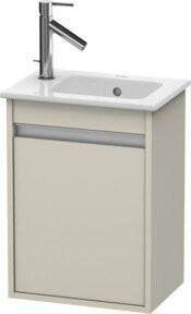 Duravit Waschtischunterschrank Ketho, wandhängend, Taupe, B/T/H: 40 x 28,5 x 55 cm