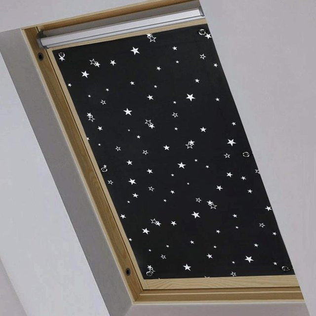 Verstellbarer Verdunkelungsvorhang mit Saugnapf als Sonnenschutz, UV-beständig und faltbar, Farbe: Schwarz, B/H: 38 x 75 cm - Bild 1