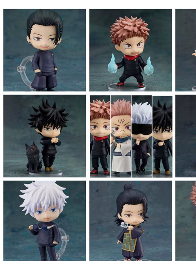 Bandai Jujutsu Kaisen Anime-Figuren, Modellpuppen-Set, Kunststoff, multicolour - Bild 4