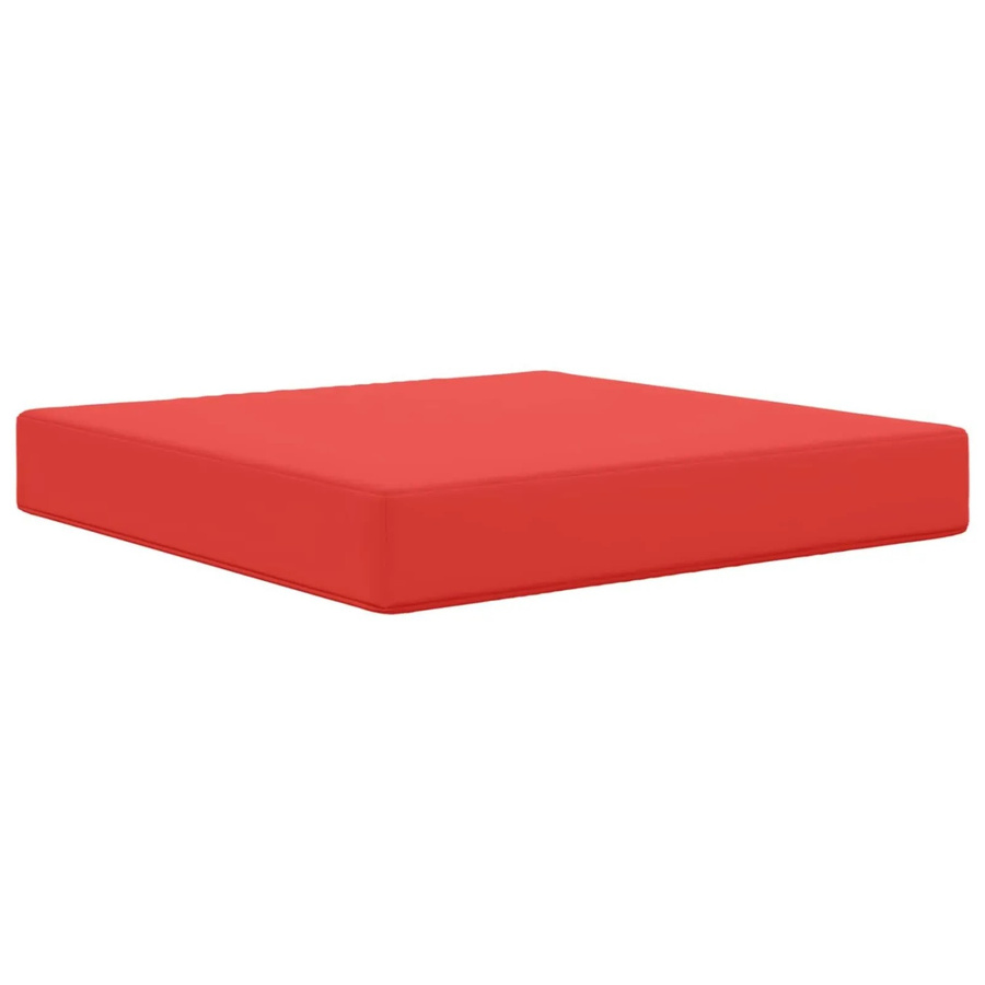 vidaXL Sofakissen für draußen Rot B/B/H: 60 x 60 x 8 cm aus Polyester - Bild 2