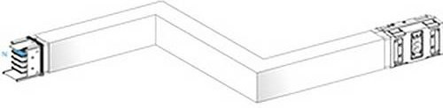 Schneider Electric KSA Z-Element KSA1000DZCH43A, 1000A, hochkant, rechts-links, Farbe: Silber - Bild 1