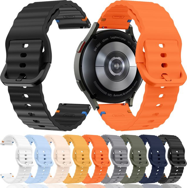 Xiaomi Uhrenarmband Silikon, 22 mm, Schwarz - Bild 1