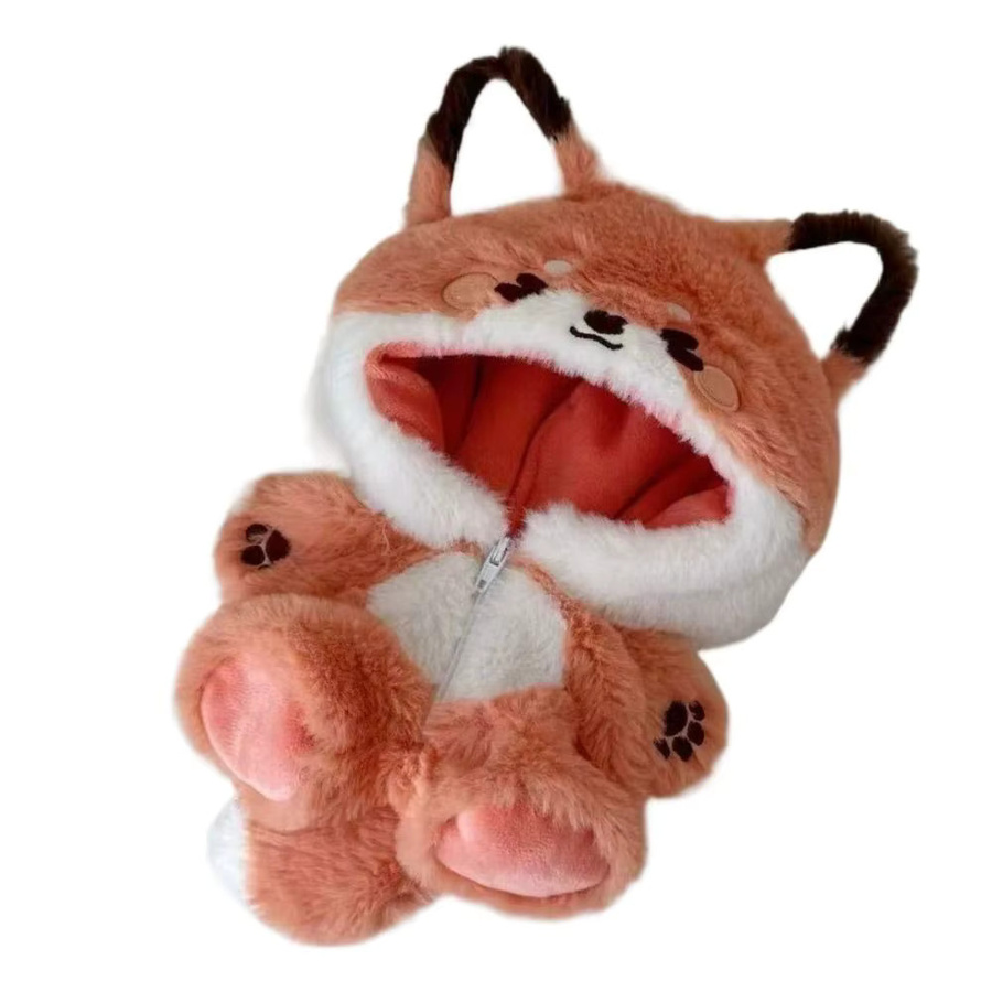 SIRENXI Puppenkleidungs-Outfit Fuchs, Einteiler, Zubehör - Bild 2