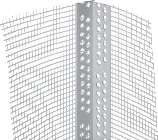 Catnic Gewebe-Eckwinkel aus PVC in Weiß, Maße: 10 x 15 cm, Länge: 2,5 m - Bild 1