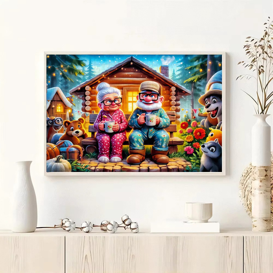 AZNM Puzzle, Wolfsthema, 1.000 Teile - Bild 2