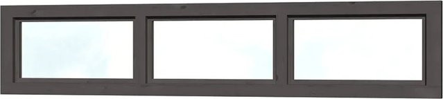 Skan Holz Oberlicht in Schiefergrau B: 147 cm, H: 30 cm - Bild 1