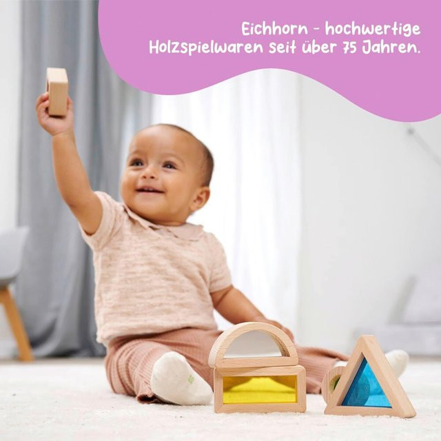 Eichhorn Montessori Fensterbausteine, ab 1 Jahr - Bild 1