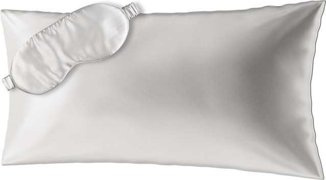 AILORIA Beauty Sleep Set aus Maulbeerseide mit Kissenbezug und Schlafmaske, B/H: 80 x 40 cm - Bild 1