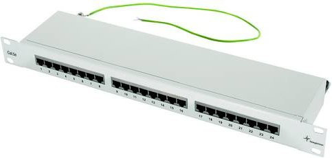 Telegärtner Patch-Panel 19 Zoll Grau 483mm - Bild 1