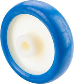 BS Polyurethanrad B32.126 in Blau aus Kunststoff - Bild 1